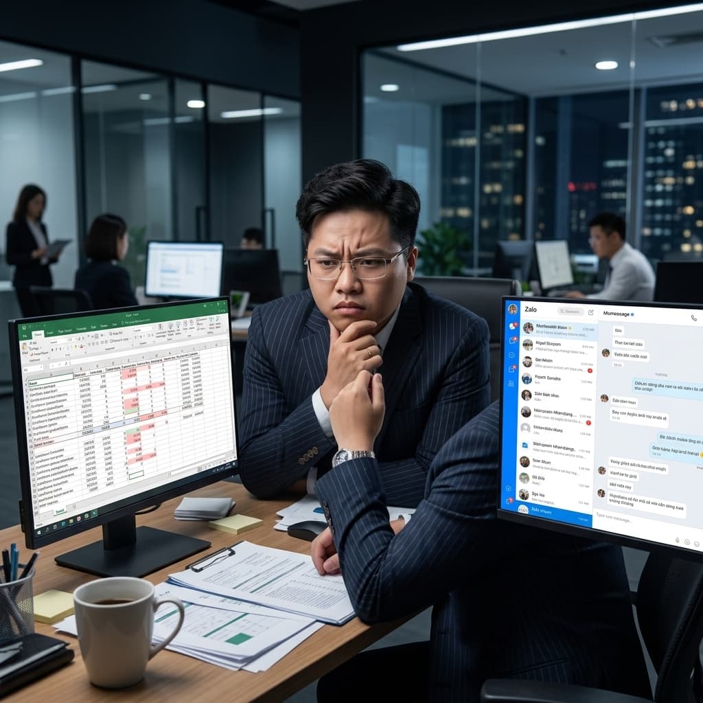 ERP, HRM, CMS... đang là xương sống hay Zalo, Excel đang chạy thay?